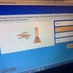 Ramp triangular prism shown