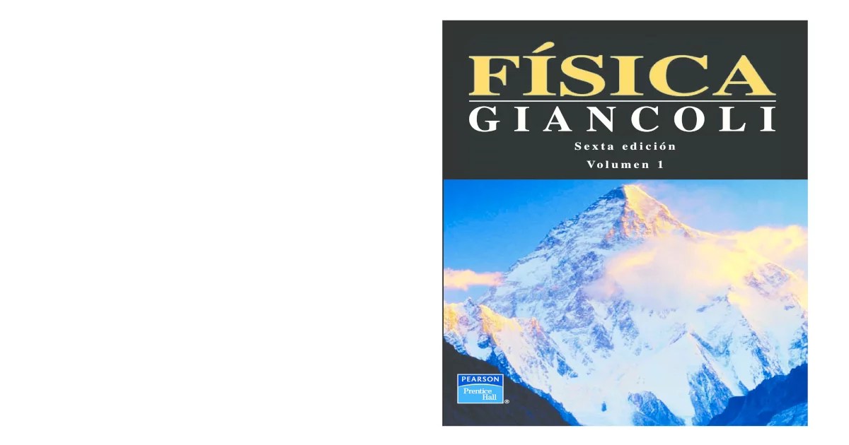 Physics giancoli sixth edition pdf