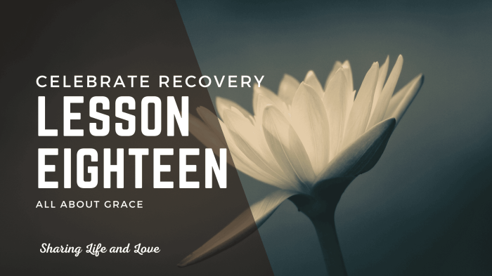 Celebrate recovery lesson 19 answers