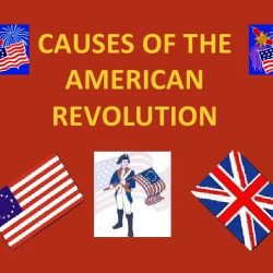 Causes of the american revolution worksheet pdf